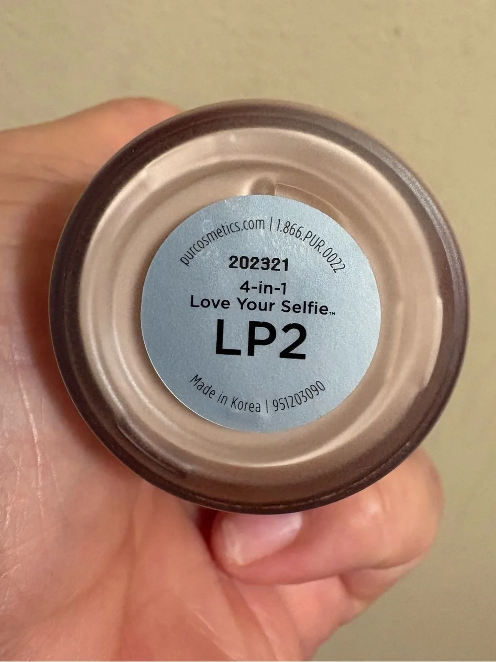 PÜR 4-in-1 Love Your Selfie Longwear Foundation & Concealer - LP2 Brand New